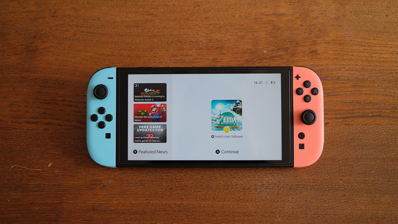 Nintendo Switch 2 with Dbrand skins