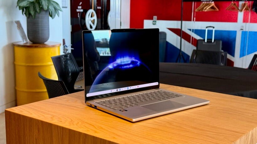 lenovochromebook plus 14 with oled angled