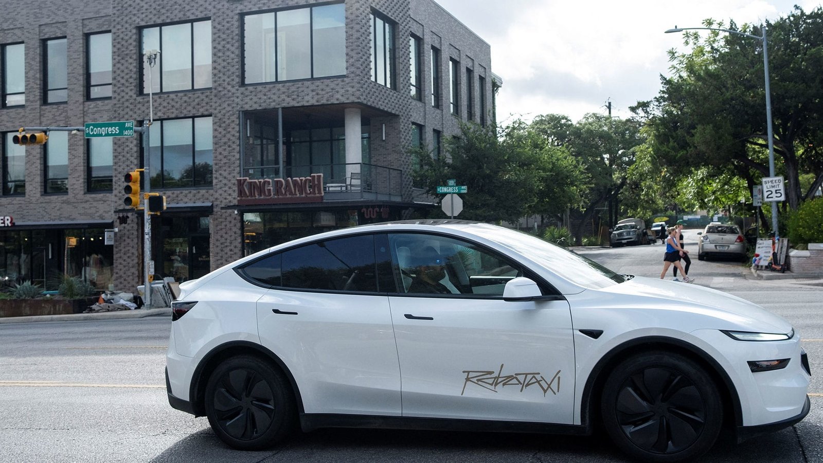 Elon Musk’s Tesla now has self-driving taxis cruising around Texas