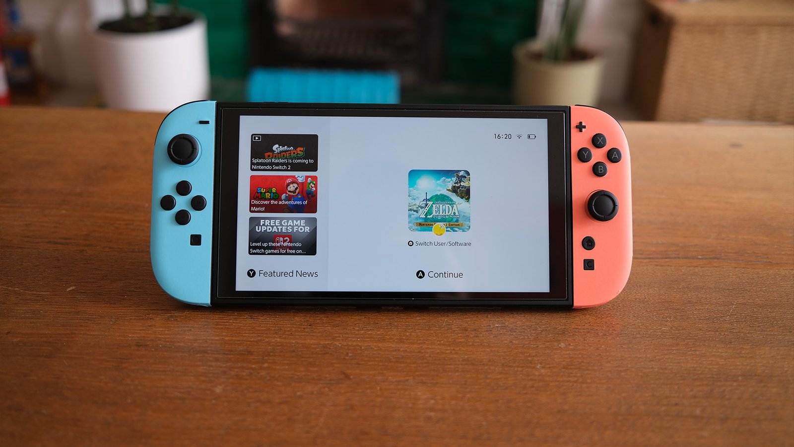 Nintendo Switch 2 with Dbrand skins