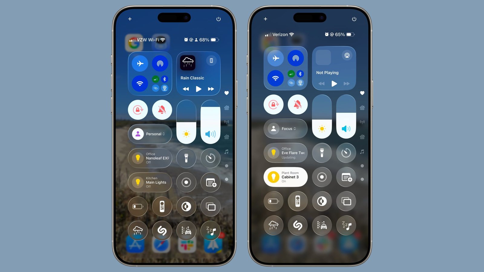 iOS 26 Beta 2 Sorts Out Control Centre Look