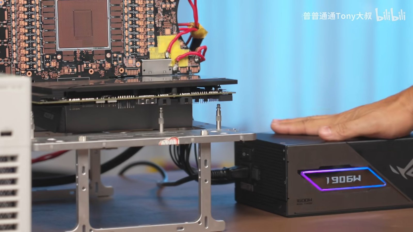 Asus RTX 5090 BTF 2.5 GPU smashes it by pulling over 1,900W in insane test — metal power connector stays chill while plastic 16-pin alternative melts!